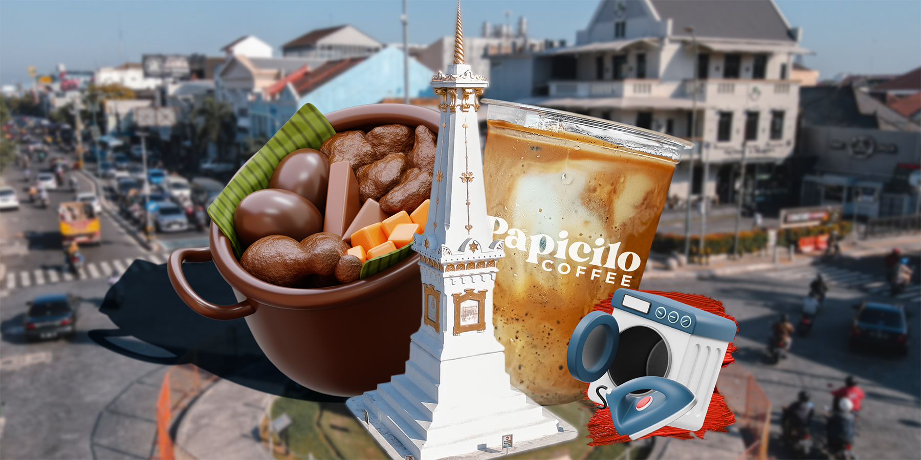 7 Spot Ngopi & Kuliner Viral Dekat Tugu Jogja